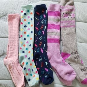 Girls knee sock bundle